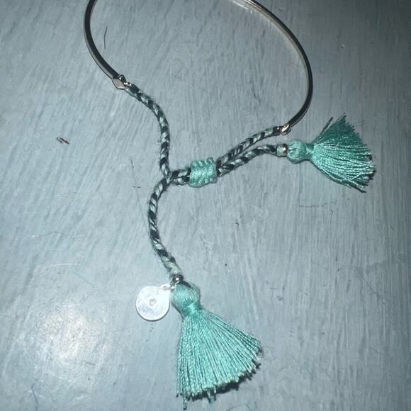 Stella & Dot Fete Gold/blue/aqua Bracelet -So Cute! - Picture 7 of 7